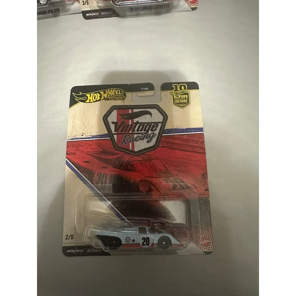 Hot Wheels Premium Vintage Racing Club Ferrari 250 GTO Porsche 917K Corvette Lot